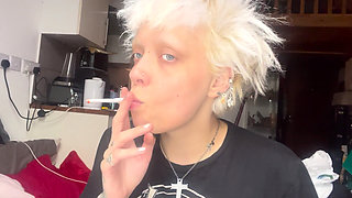 3 New Smoking Videos Topless