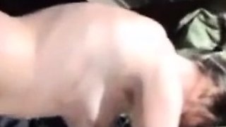 Blonde British College Babe in Homemade Erotica