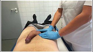Medical Cock Milking - Nurse Jerks Off The Sperm 5 Times In A Row