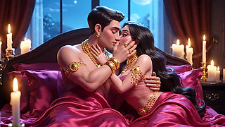 Shaadi Shuda Couple Ki Raat Bhar Ki Gandi Chudai