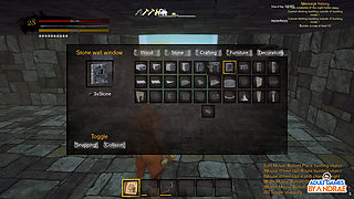 Ep7: Building the Stone House Kitchen, Bed & Bath in Wicked Island (gameplay)