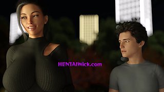 HOT Busty Stepmom Teaches INNOCENT Stepson How To Fuck (Anime)