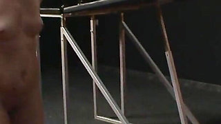 Hot BDSM Sex Slave Enjoys Bondage and Sore Punishment