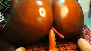 Oiled BBW Riding