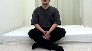 Asian amateur girlfriend gives a blowjob pov HD