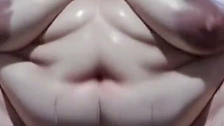 Massive SSBBW in Tight Rope Bondage - Moaning and Struggling in Heat