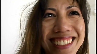 Long haired babe wants the dude cums on her tattoo