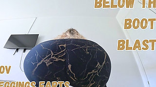 Below the Booty Blasts POV Legging Farts
