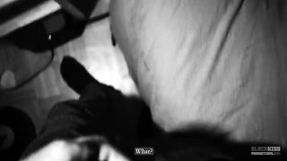 Watch Her Spread Her Ass While He Pounds His GF and Talks Dirty