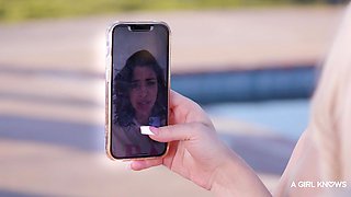 Kay Lovely Surrenders to Sensual Blonde Passion