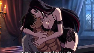 Gothic Vampire Queen Seduces Mortal Lover Into Forbidden Ecstasy & Eternal Bite