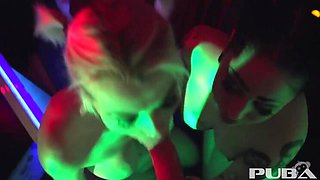 Sizzling Double POV BJ featuring Nadia White and Ophelia Rain
