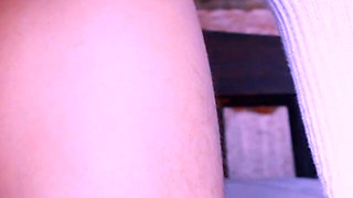 Jumping on my stepbrother's cock after the gym I'm very hot