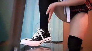 Frosty Princess - School Girl Feet