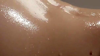 Perfect Ass Blonde Teen Oiled up and Fucked on the Massage Table