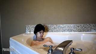 Asian Beauty Takes a Bubble Bath Starring Alexandria Wu