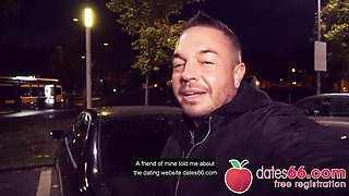 Shameless outdoor fuck for horny milf Liz De Lane! (English)