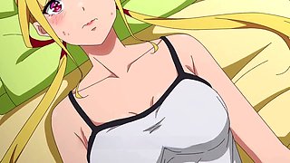 Cartoon animation, sex love, cherry