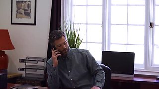 Tight teeny is going to get fucked by her HUNG stepfather