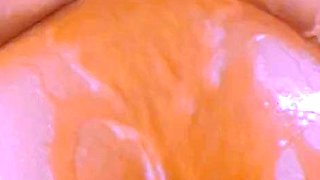 Hose bath washing the car.