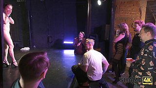 Public Strip Club Sex With a MILF