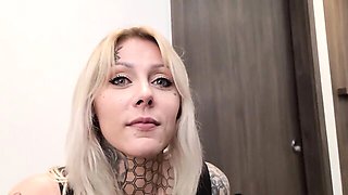 Enticing Nayomi Sharp's tattoo porn