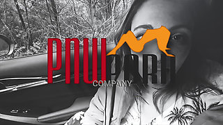 Photoshoot in Woods Creampied and Pissed on