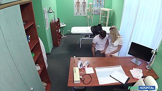 Nikky Dream, Kristof Cale And Blonde Nurse In Lucky Patient Fucks Hot