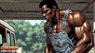 Jungle Gas Station: A Black Pump for a White Wifey. Toon BIG BLACK COCK Wifey Hotwife