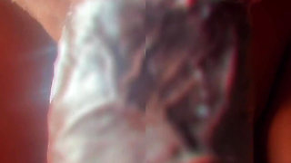 BBW Real Horny Stepmom Sucked My BBC with Her Super Hot Lips and Tits All Over My Thighs