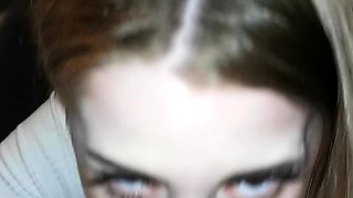 Czech amateur blowjob and fucking POV in public
