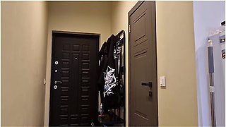 Neighbor Upstairs Part 1 ( Came To Take A Shower And Suck A Dick)