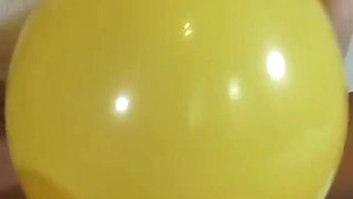 Blond Foot Babes Have Balloon Fun