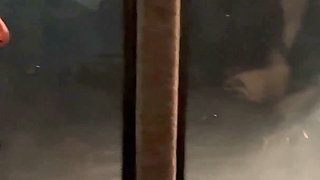 Nighttime Ski Slope Threesome