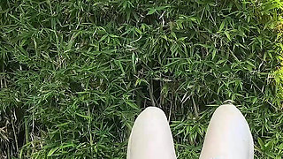 Solo Outdoor Yoga