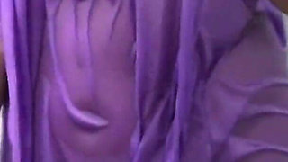 In the Bathroom Indonesian Transparant in Shiny Satin Lingerie Perfect Body Big Ass Tease