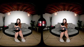 College Vixen Displays Her Soles and Curves to Sway Her Foot