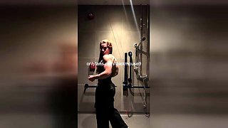 Barely Legal Girl Gets Fingered Hard During TikTok Livestream!