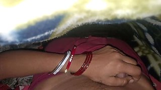 Indian Soni Bhabhi Hot Milf Sucks Big Black Cock and Eats Cum