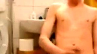 Cute Skinny Twink Plays with Big Cock