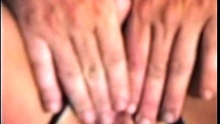 Babe in leather gets fucked by dominatrix