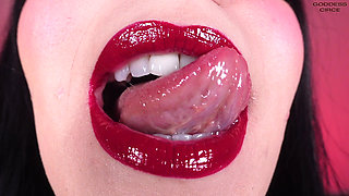 I Am Your Passion - Cigar and Red Lipstick