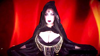 Female dominance, gothic, erotic-magic