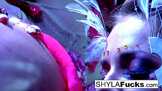 Nikka conforms shyla's directions in this glamour Girl On Girl sex