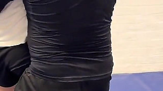 Kourtneyinked Wrestles Pathetic Guy
