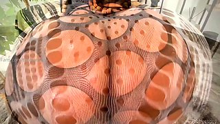 Amateur chick with a fat ass is punished with rough anal