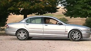 Italian Redhead MILF Kathia Nobili Lingerie Handjob & Blowjob Day Retro Scene
