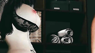 3D Big Boobs MILF Wife Feel so Horny Got Fucked by Big Dick Boss