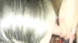 Amateur Girl-Sharing Threesome