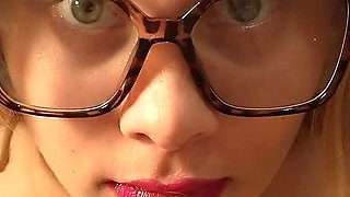 My Stepsister Makes Funny Stupid Faces and Grimaces, Rolls Her Eyes, Makes Ahegao Heads and Makes All Kinds of Random Faces